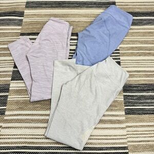 Outdoor Voices Leggings Women's XS Lot of 3 Multicolor High Rise Yoga Athletic